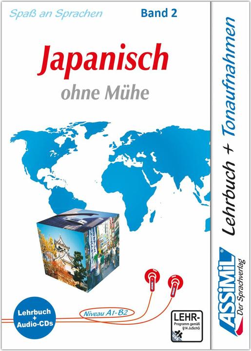 Immagine prodotto Japanisch ohne Mühe 2. Multimedia-Classic. Lehrbuch und 4 Audio-CDs (Francese, Tedesco, Catherine Garnier, Dorothea McEwan, Mori Toshiko, 1997)