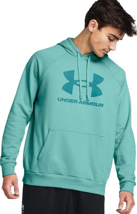 Under Armour Rival Fleece Logo HD Herren Sweatshirt Sea 1379758 482 M (M)
