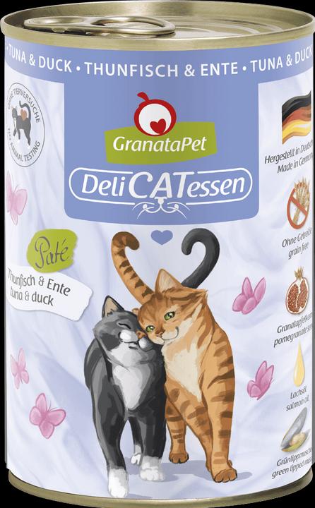 Produktbild Granatapet Delicatessen Dose Thunfisch & Ente (Adult, 1 Stk., 400 g)