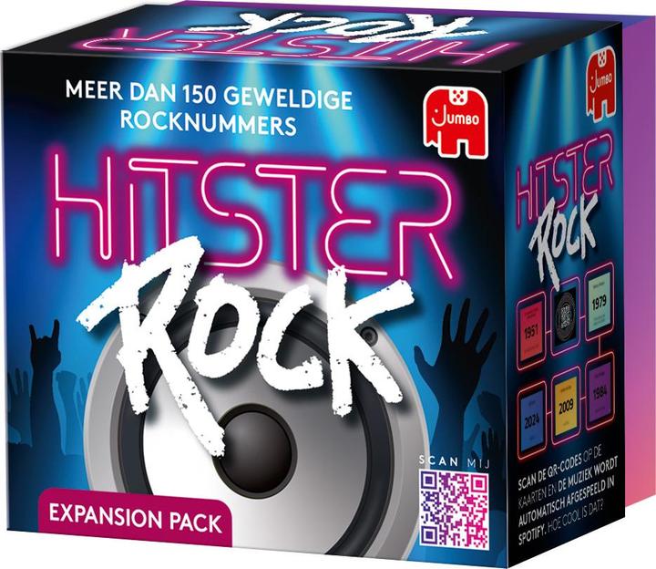 Produktbild Jumbo Hitster - Rock expansion (Netherlands) (Niederländisch)