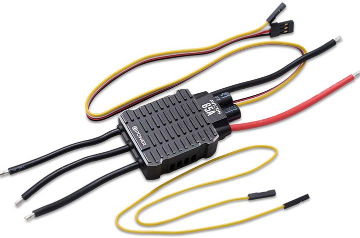 Actual product image D-Power AVICON PRO 65A LV S-BEC Brushless Regler
