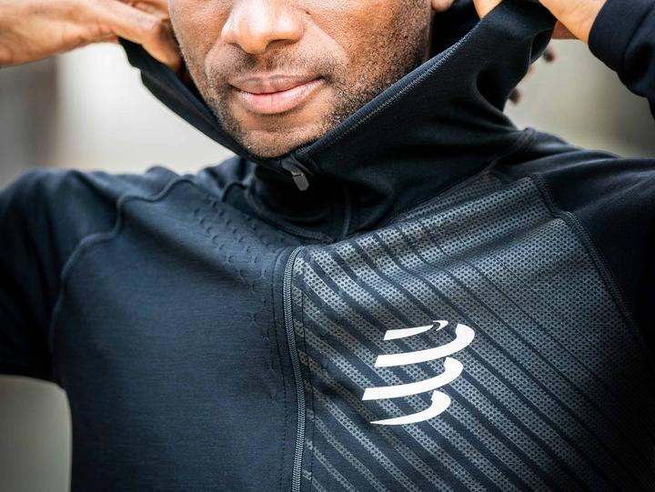 Produktbild Compressport 3D Thermo Seamless Hoodie Zip (L)
