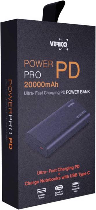 Produktbild Verico Power Pro PD (20000 mAh, 74 Wh)
