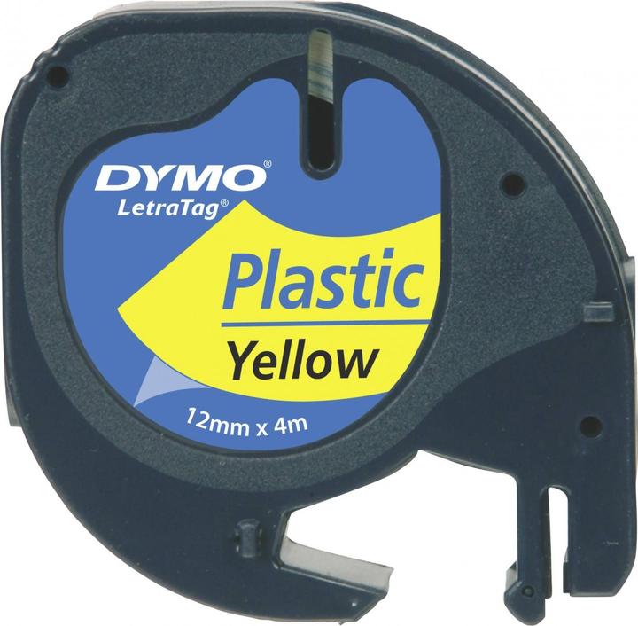 Produktbild Dymo S0721800 LetraTag 3er Set (1.20 cm, Weiss, Silber, Gelb)