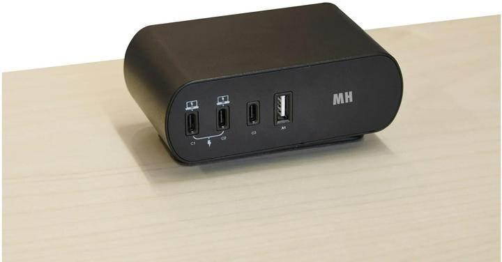Produktbild Max Hauri Desktop Charger PD65W (6 x, USB-A, USB-C, Typ 13, 2 m)
