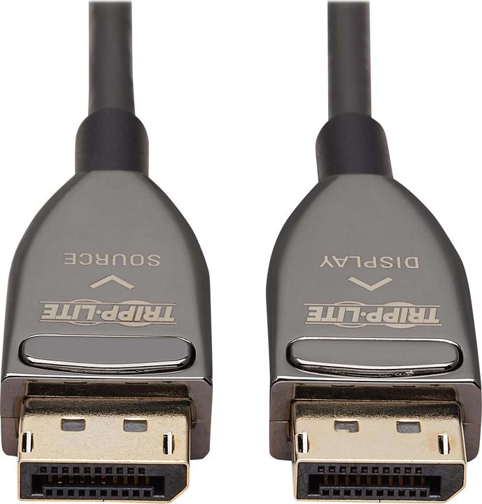 Produktbild Eaton DisplayPort Active Optical Cable AOC 8K 60 Hz M/M CL3 Rated Latching Connectors Blac (10 m, DisplayPort)