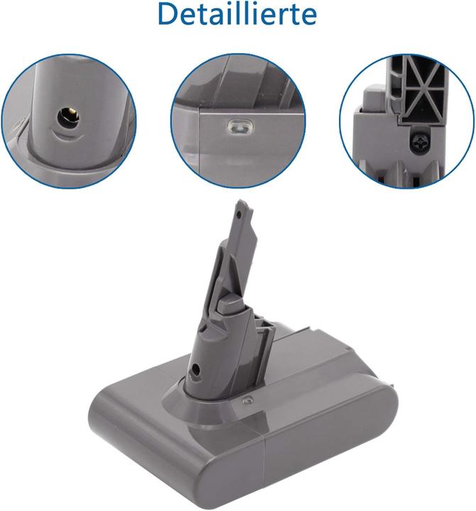 Actual product image Abakoo Ersatzakku für Dyson V7
