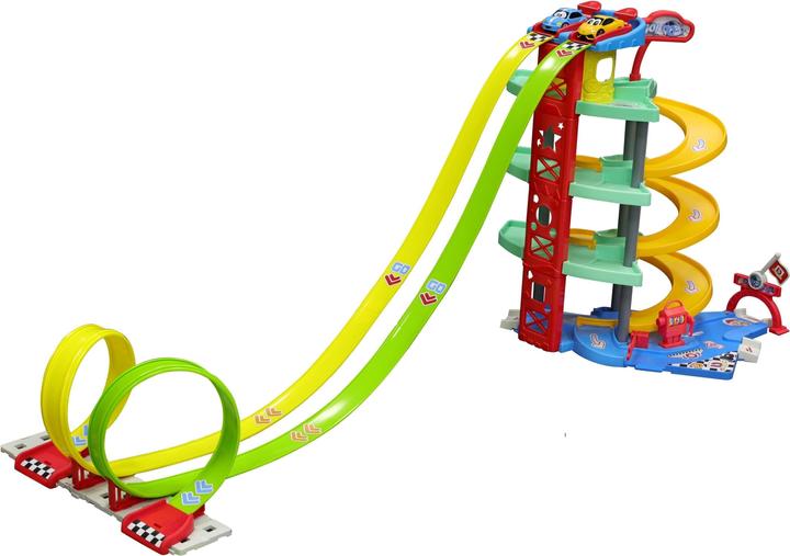 BB Junior Mega Race Track Set Garage