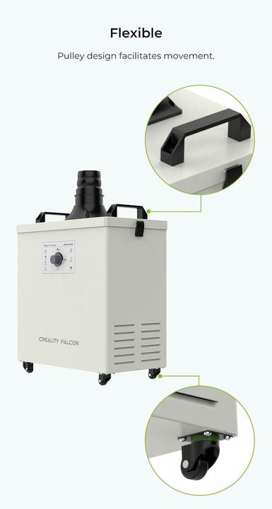 Produktbild Creality Falcon YW200 Rauchabsaugung mit Filter (Reinigung)