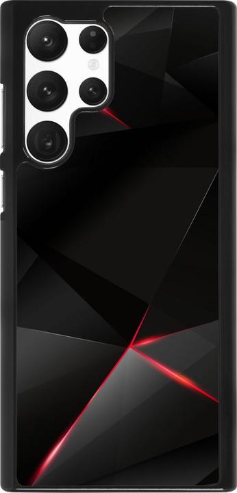 Actual product image PhoneLook Coque Black Red Lines (Samsung Galaxy S22 Ultra)