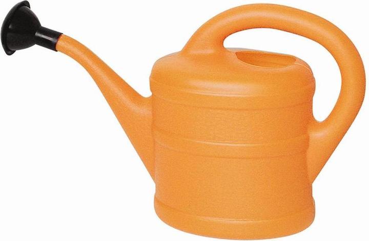 Geli Giesskanne, 1 Liter, aus Kunststoff in orange, 25x85x17 cm, mit extralanger und präziser Giesstülle (1 l)
