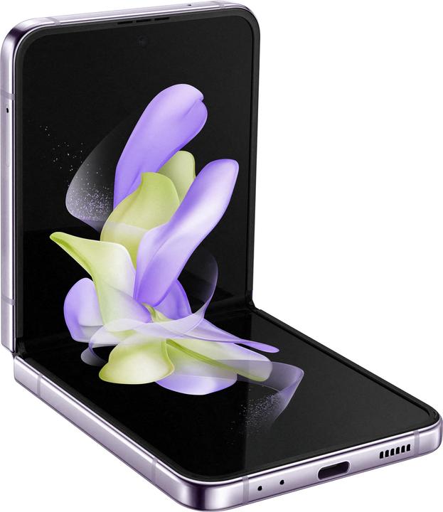 Samsung Galaxy Z Flip4 (256 Go, Bora pourpre, 6.70", SIM + eSIM, 12 Mpx, 5G)