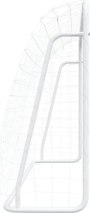 Immagine prodotto VidaXL Fussballtor mit Netz Weiss 214x75x152 cm Stahl & Polyester