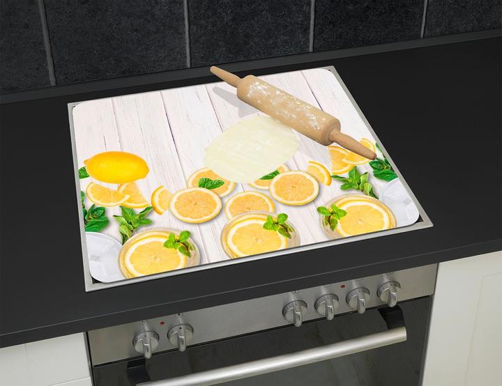 Image du produit Wenko Plaque multi-usages mod. Citron Plaque de recouvrement pour plans de cuisson en vitrocéramique,