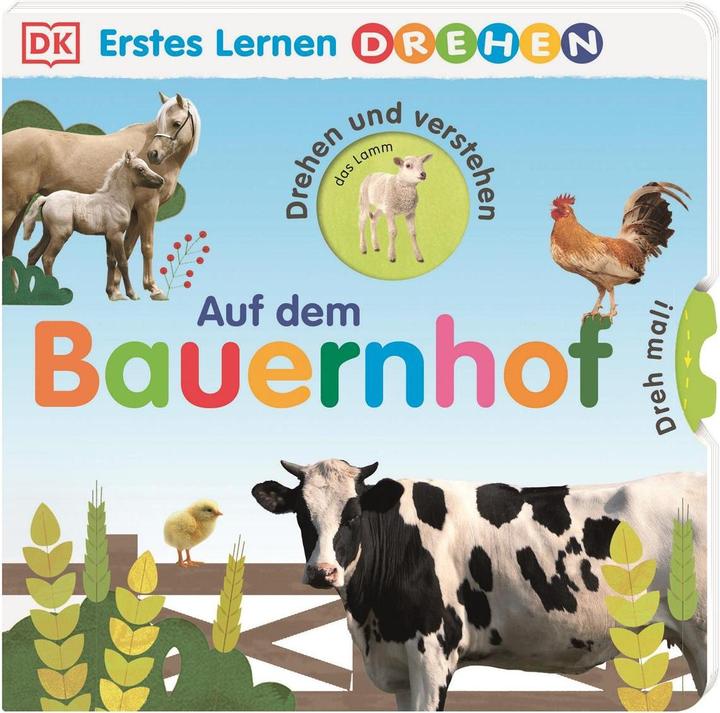Immagine prodotto Erstes Lernen Drehen. Auf dem Bauernhof (Tedesco, Casa editrice Dorling Kindersley, 2021)
