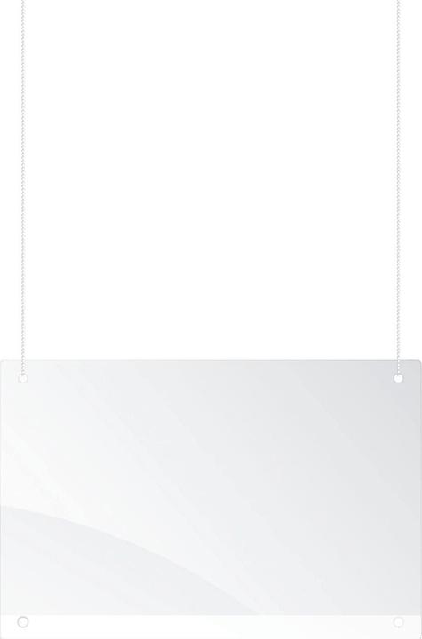 Actual product image Franken Divider with Ceiling Acrylic (65 cm, 100 cm)