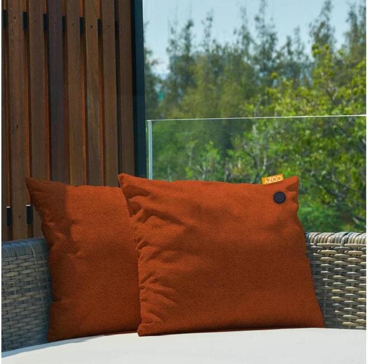 Immagine prodotto Bodi-Tek warmtekussen | Una | Duurzaam & Draadloos | Infrarood | 45x45 cm | Studio Orange| Grote Batterij (45 x 45 cm)