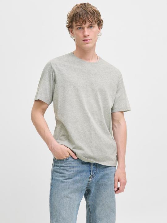 Actual product image Jack & Jones Jjeorganic Melange Tee Ss O-Neck Noos (L)