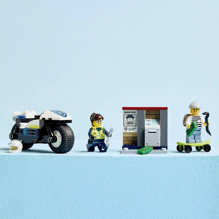 Immagine prodotto LEGO Inseguimento della città con la moto della polizia (60455, LEGO City)