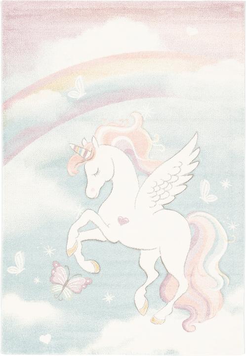 Actual product image Pergamon Kids Carpet Maui Kids Pastel Unicorn (80 x 150 cm)