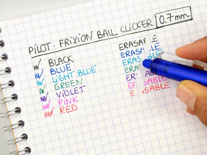 Actual product image Pilot FriXion Clicker Set2Go (Assorted, 4 x)
