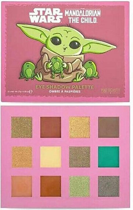Actual product image Mad Beauty Mandalorian The Child Eye Palette 12 x 2.5 g
