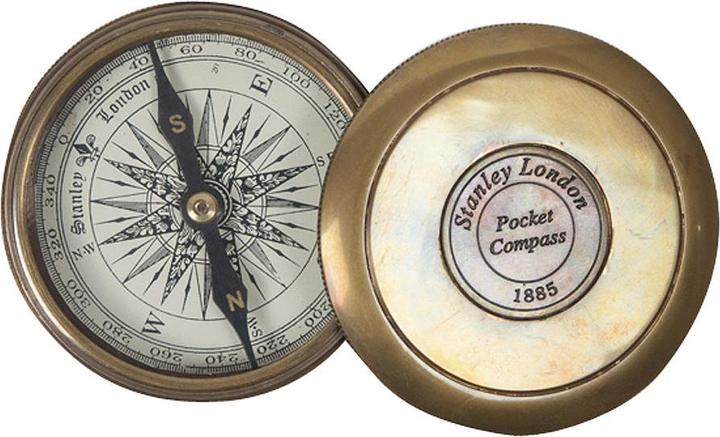 Produktbild Compass Antiker Kompass im Lederetui