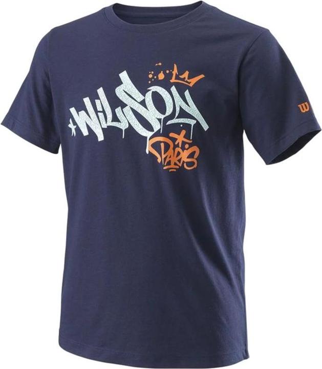 Wilson Paris Hope Tech Youth Tee WRA816001 Navy M (M)