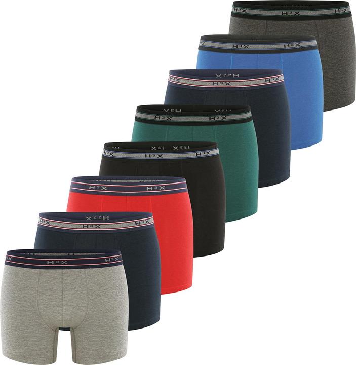 Produktbild H3X Boxer Retropants (M, 8er Pack)
