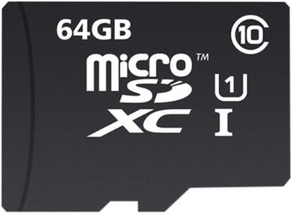 INMSDX64G10-90SPTAB Memory Card MicroSDXC UHS-I Class 10 (64 GB, microSD, U1, UHS-I)