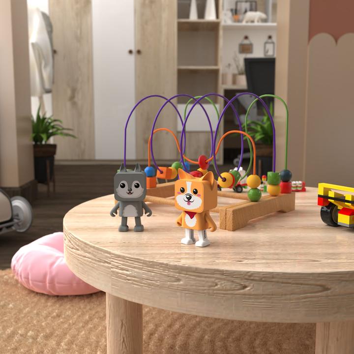 Image du produit Mobility on Board Dancing Animal speaker - Loup (4 h, Fonctionnement sur batterie)