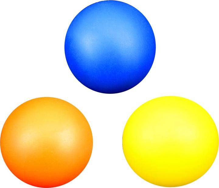 Produktbild Magni Beachball Bälle I Ersatzbälle für Beach-Ball I 3 Softbälle aus Kunststoff I Ping Pong