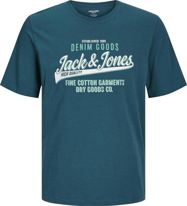 Jack & Jones JJELOGO TEE SS ONECK 2COL 24/25 NOOS JNR (176)
