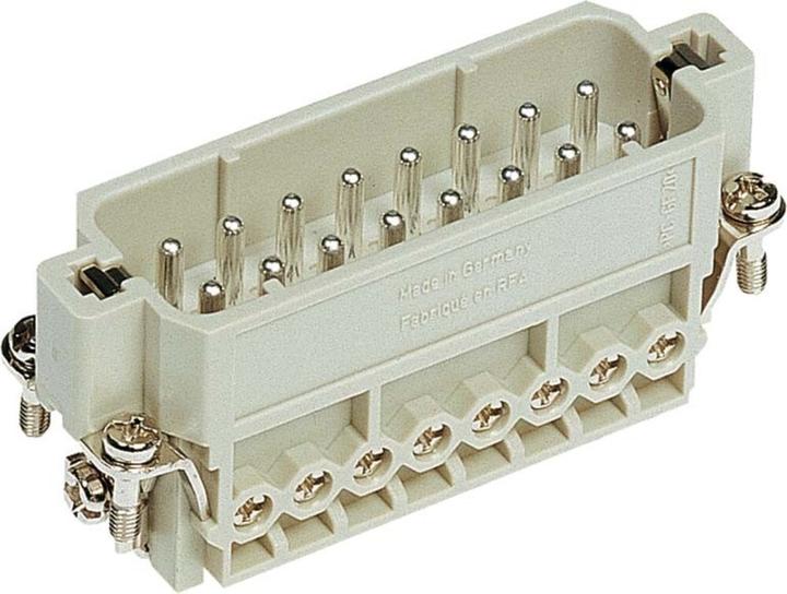 Produktbild Harting 09 20 016 2612 Stiftindsats Han® A 16 + PE Skruer 1 stk
