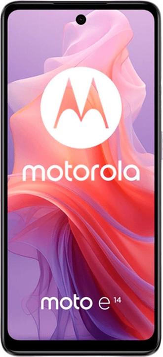 Produktbild Motorola Moto E14 (64 GB, Pastel Purple, 6.56", Dual SIM, 13 Mpx, 4G)