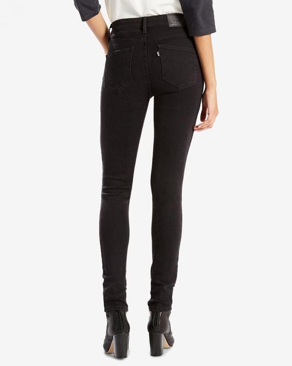 Actual product image Levis 721 Jeans High Rise Skinny soft black (W24/L30)