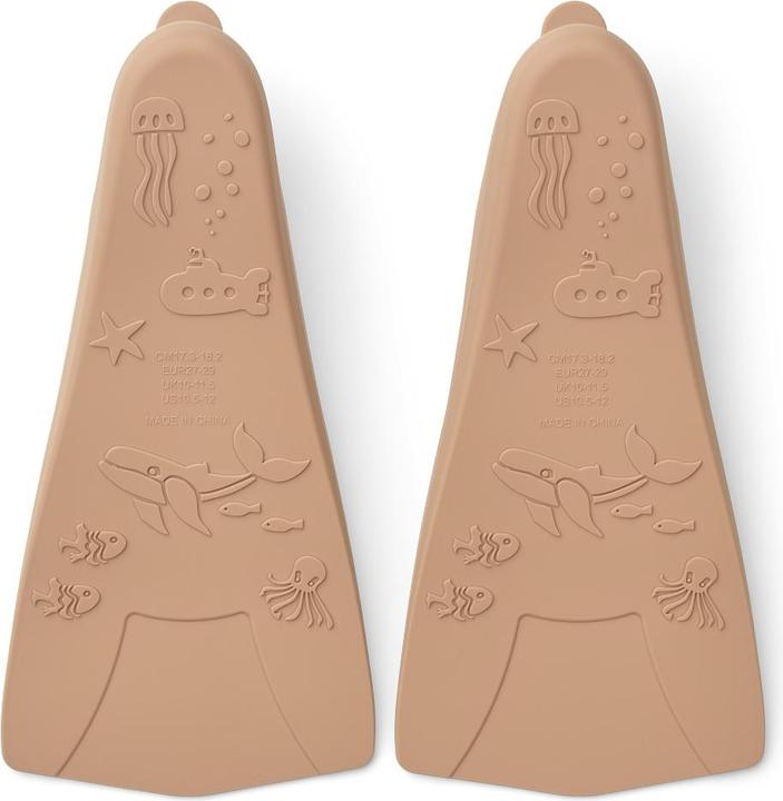 Produktbild Liewood Schwimm Flossen Kinder Gustav Tuscany Rose (33 - 35)