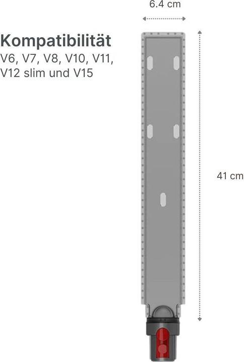 Produktbild Hermex Mikrofasertuch Staubwedel Reinigungstuch Aufsatz für Dyson Staubsauger