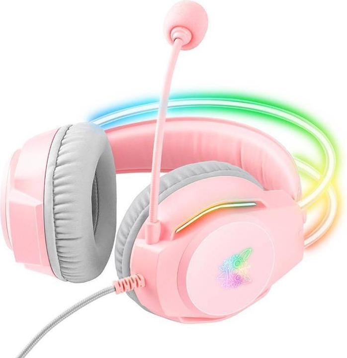 Immagine prodotto Onikuma Cuffie da gioco X26 (con cavo) rosa (Cablato)