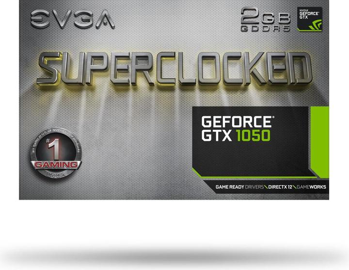 Image du produit EVGA GeForce GTX 1050 SC Gaming (2 Go)