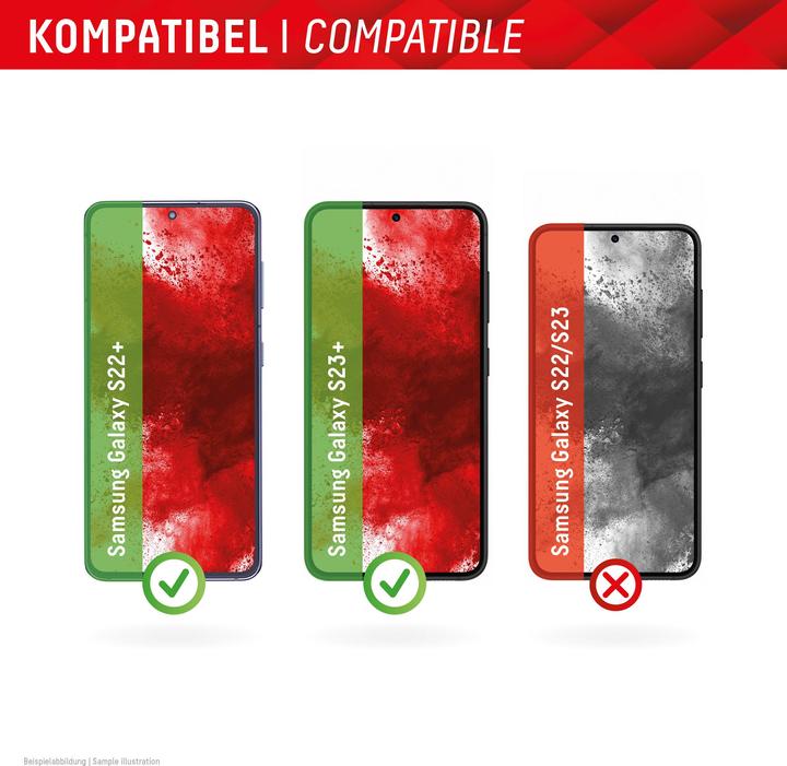 Immagine prodotto Displex Real Glass, 2D Panzerglas (1 Pezzo/i, Samsung Galaxy S23+, Samsung Galaxy S22 5G)