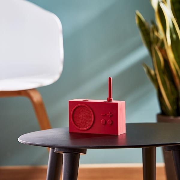 Produktbild Lexon TYKHO 3 BT/FM dark red (UKW, Bluetooth)