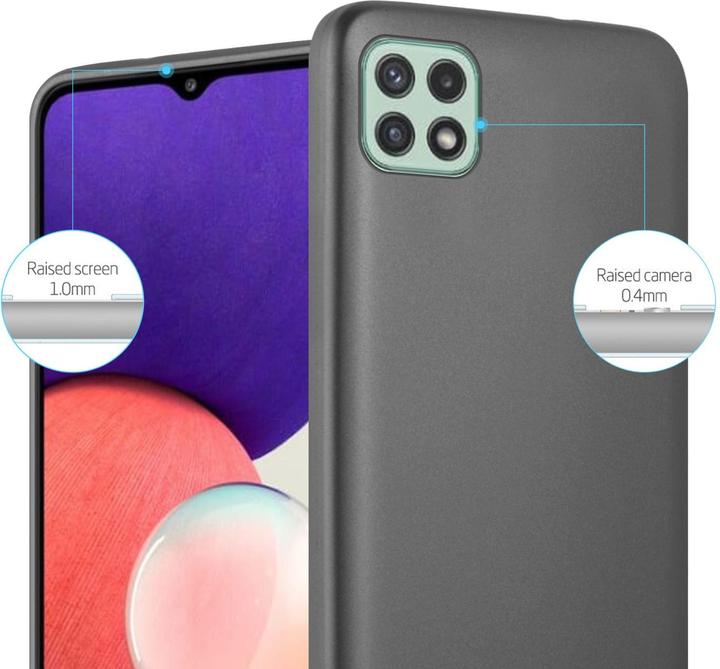 Immagine prodotto Cadorabo Manicotto metallico opaco in TPU (Samsung Galaxy A22 5G)