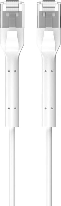 Produktbild Extralink Lan Patchkabel Cat.6 U/Ftp 2m 1gbit Biegsame Gehüllt Geschirmtes Paar Rohkupfer Weiss (CAT6, 2 m)