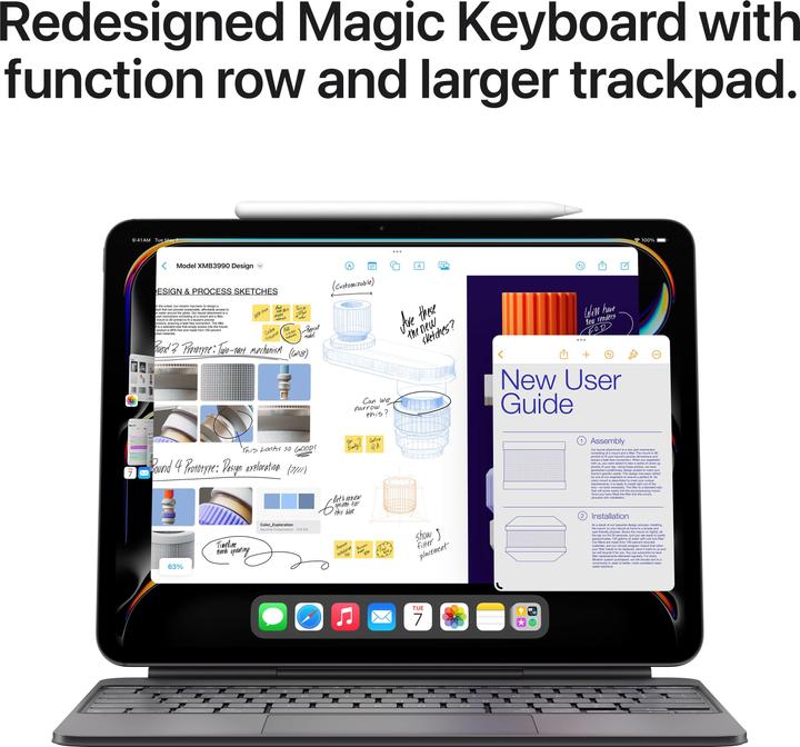 Immagine prodotto Apple iPad Pro 2024 11 Nanotexturglass (M4) (Solo WiFi, 11", 2000 GB, Space Black)
