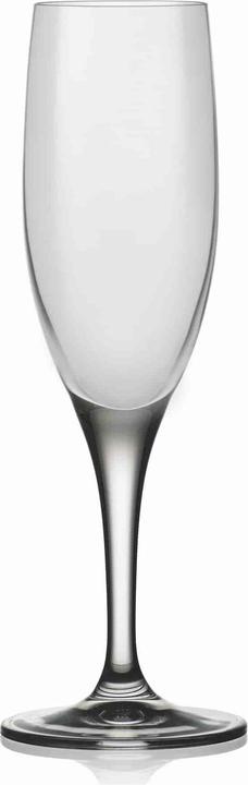Produktbild Bohemia Crystal Glas Flute Rhapsody 190 ml (19 cl, 6 Gläser, Weissweingläser)