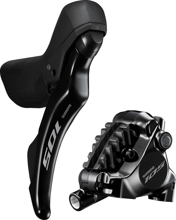Image du produit Shimano Kit de freins à disque 105 BR-R7170 avec ST-R7120 arrière noir (Frein arrière, Kit de frein, 2)
