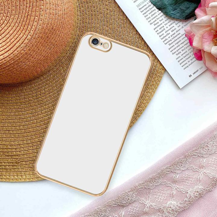 Produktbild Cadorabo Hülle für Apple iPhone 6 / 6S im TPU mit Kameraschutz LM130 Style (Apple iPhone 6)