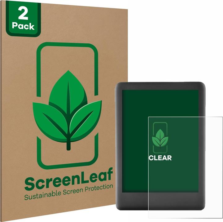 Actual product image ScreenLeaf Screen Protector sustainable Screen Protection, clear, anti-scratch