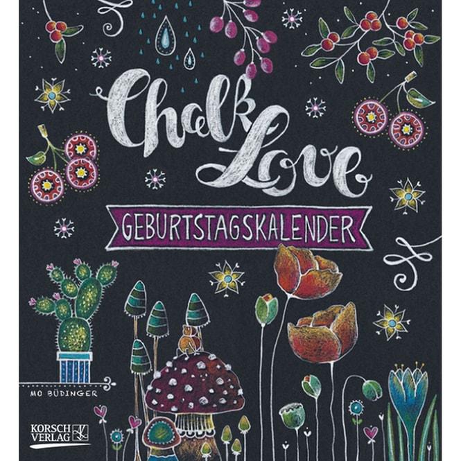 Immagine prodotto Calendario di compleanno Chalk Love (Speciale, Tedesco)